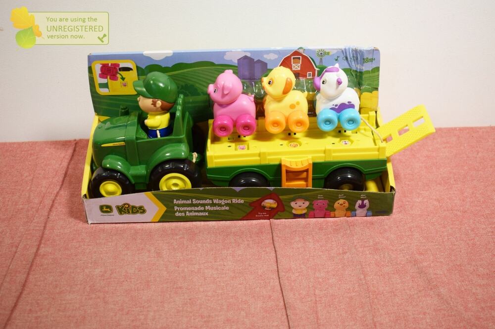 John Deere Animal Sounds Wagon Ride